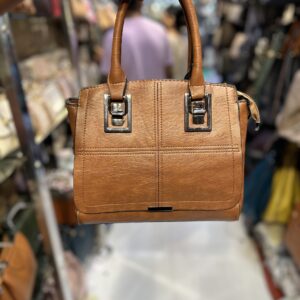 Hand bag with long belt
